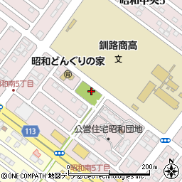 昭和12号公園周辺の地図