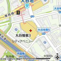 豊ろ香キャポ（ＣＡＰＯ）大谷地店周辺の地図