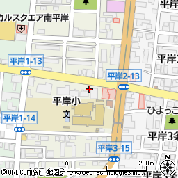 西東皮膚科医院周辺の地図