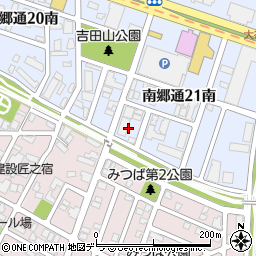 北海道札幌市白石区南郷通２１丁目南1周辺の地図