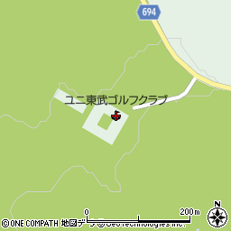 ユニ東武ゴルフクラブ周辺の地図