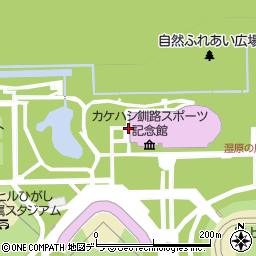 北海道釧路市広里周辺の地図
