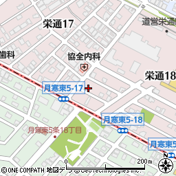 メゾナさかえ周辺の地図