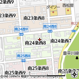 大恵荘周辺の地図
