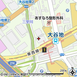 札幌市役所交通局　事業管理部総務課契約係周辺の地図
