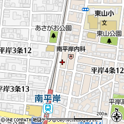 株式会社電友社札幌営業所周辺の地図