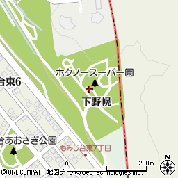 北海道札幌市厚別区厚別町下野幌2006周辺の地図