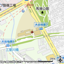 札幌市立厚別南中学校周辺の地図