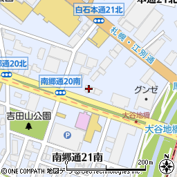 コベルコ建機日本株式会社　札幌営業所周辺の地図