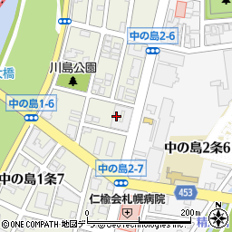 カトレアハイツ札幌周辺の地図