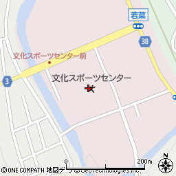 ゆうばり文化スポーツセンター周辺の地図