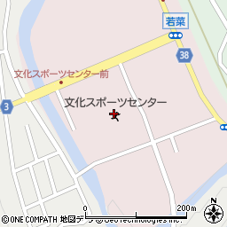 ゆうばり文化スポーツセンター周辺の地図