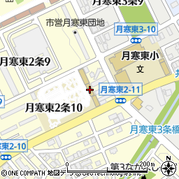 札幌東自動車学校周辺の地図