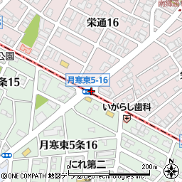 栄通16周辺の地図