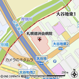 医療法人 札幌徳洲会病院周辺の地図