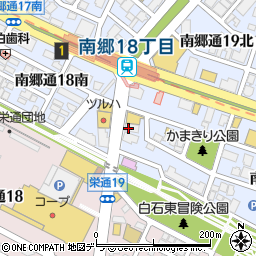 深澤青果　本店周辺の地図