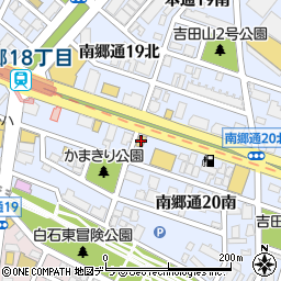 丸亀製麺南郷店周辺の地図