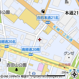イオン北海道株式会社　本社・営業本部オムニチャネル事業部周辺の地図