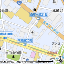 イオン北海道株式会社　本社・商品本部衣料商品部周辺の地図