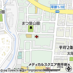 札幌市消防局豊平消防署平岸出張所周辺の地図