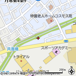 北海道札幌市豊平区月寒東４条11丁目1周辺の地図