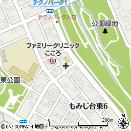 読売新聞　販売店厚別区ＹＣもみじ台周辺の地図