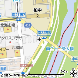 大友運送株式会社　引越専門札幌南センター周辺の地図