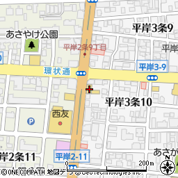 オートランド札幌スズキアリーナ平岸周辺の地図