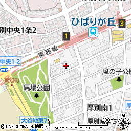 ひばりハイツＢ周辺の地図
