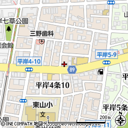 北海道フィール販売周辺の地図