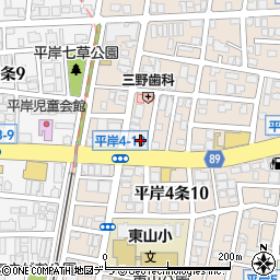 札幌建労会館周辺の地図