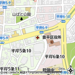 ココス平岸店周辺の地図