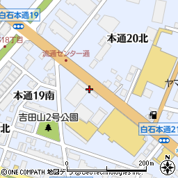 株式会社サカイ引越センター　札幌北支社周辺の地図