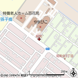 昭和周辺の地図
