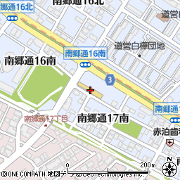 ネッツトヨタ道都Ｔ・ＺＯＮＥ南郷店周辺の地図