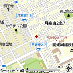 岩通販売北海道支店周辺の地図