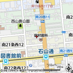 北洋銀行石山通支店周辺の地図