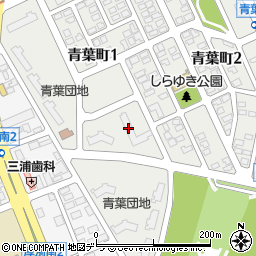 公営住宅青葉Ａ団地６号棟周辺の地図