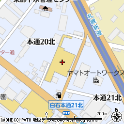 北海道いすゞ自動車株式会社　本社企画営業部周辺の地図