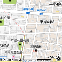 和協産業　札幌営業所周辺の地図