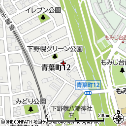 下野幌つくし公園周辺の地図
