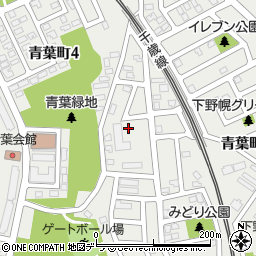 そんぽの家GH札幌青葉周辺の地図