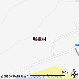 北海道古宇郡泊村堀株村周辺の地図