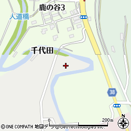 北海道夕張市千代田1周辺の地図