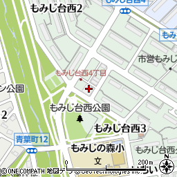 ケアセンター　かりぷ・もみじ台周辺の地図