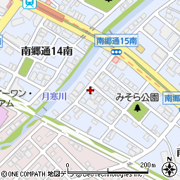 ＫＣＳセンター札幌白石院周辺の地図