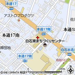 札幌商工会議所付属専門学校周辺の地図