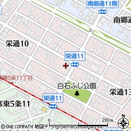 ダスキンヘルスレント　札幌東ステーション周辺の地図