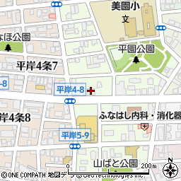 有限会社クレスト札幌周辺の地図