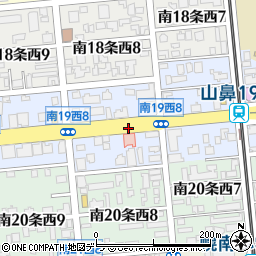 株式会社エンパイアー　札幌西支店南１９条店周辺の地図